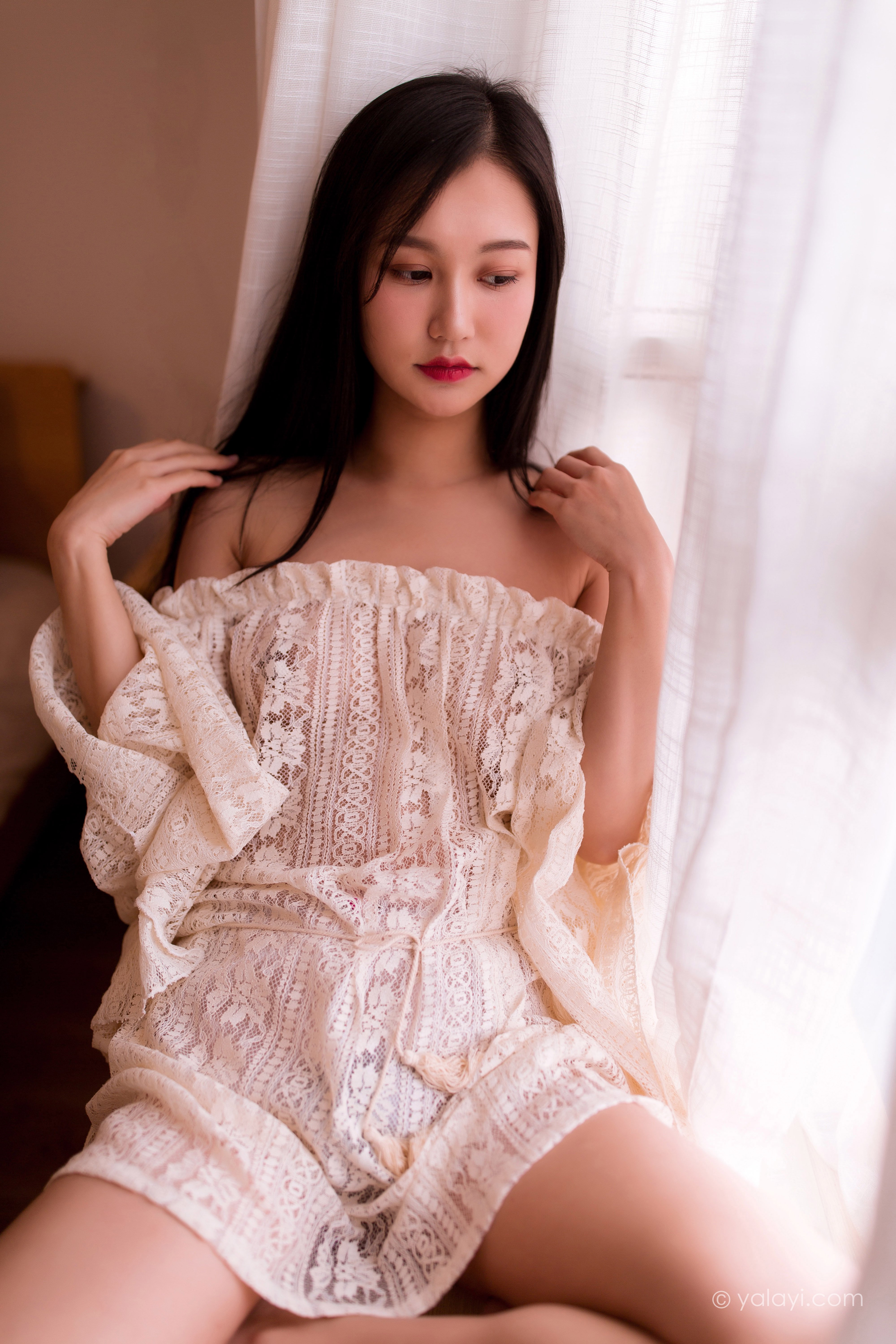 [YALAYI雅拉伊]2021.06.11 NO.806 羞花 仙儿[55+1P／341MB]-第3张
