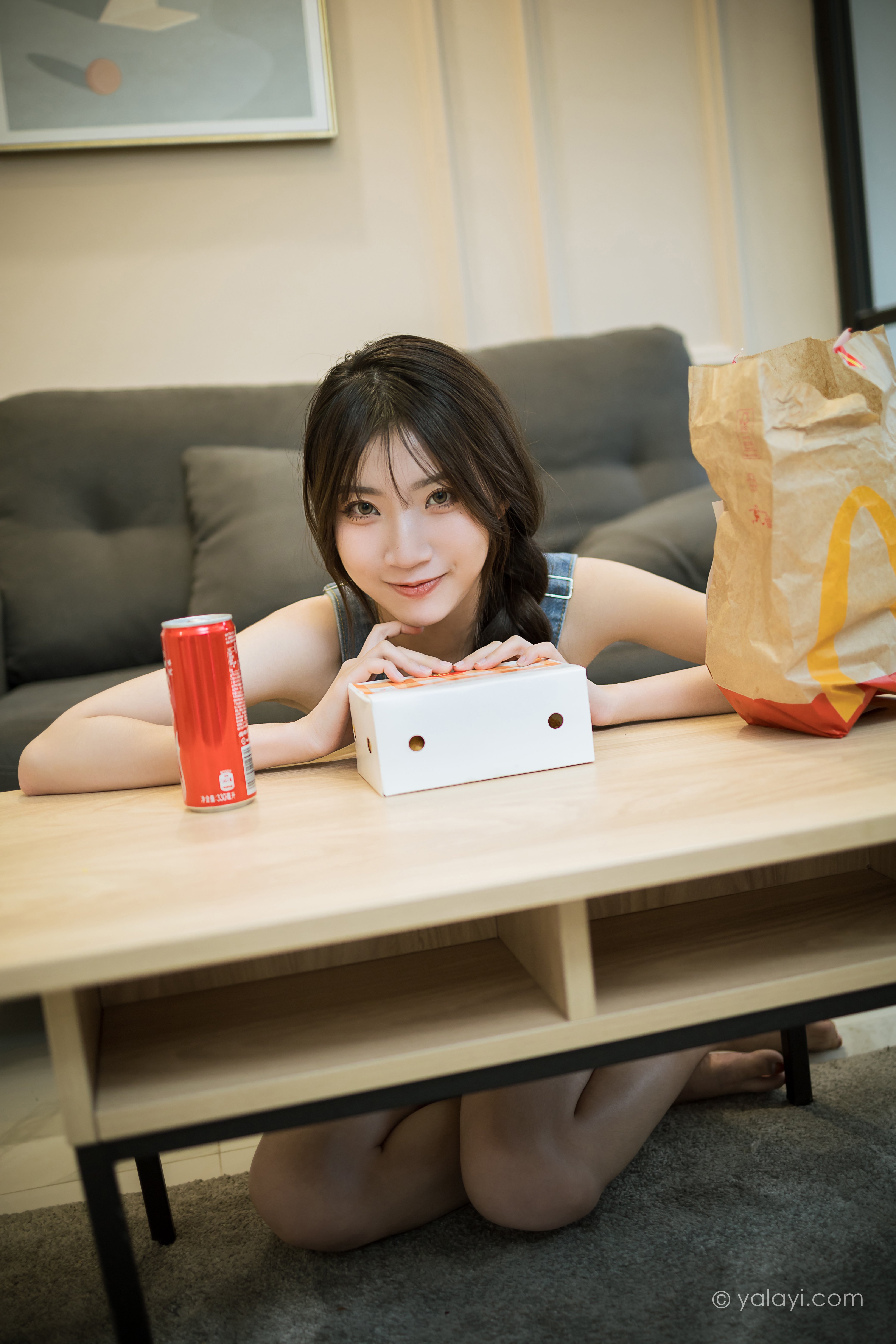 [YALAYI雅拉伊]2021.06.21 NO.809 宅家日记 小乔[41+1P／425MB]-第8张