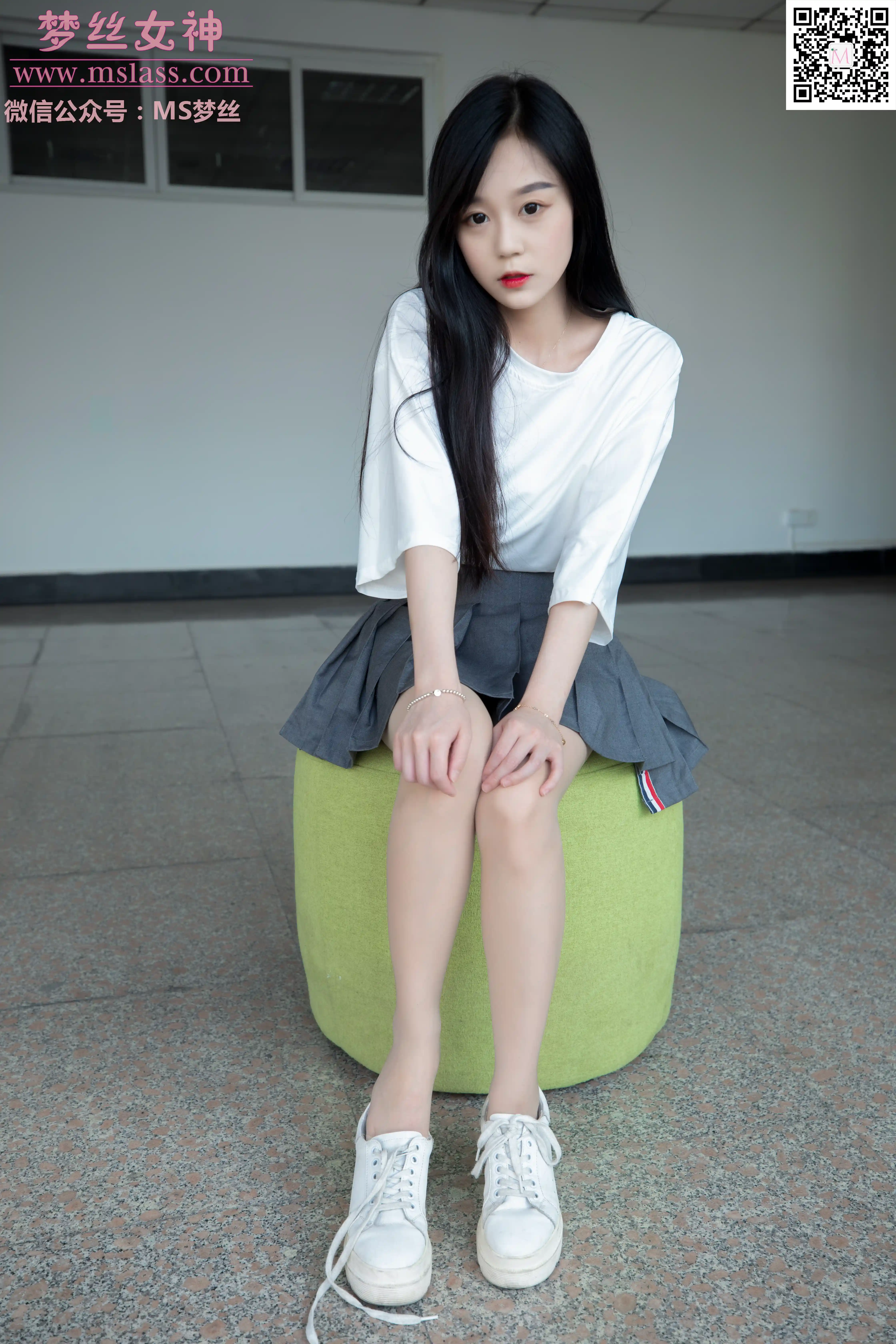 [MSLASS梦丝女神] 2019-09-08 NO.055 灵灵 学后的她 [61+1P／385MB]-第10张