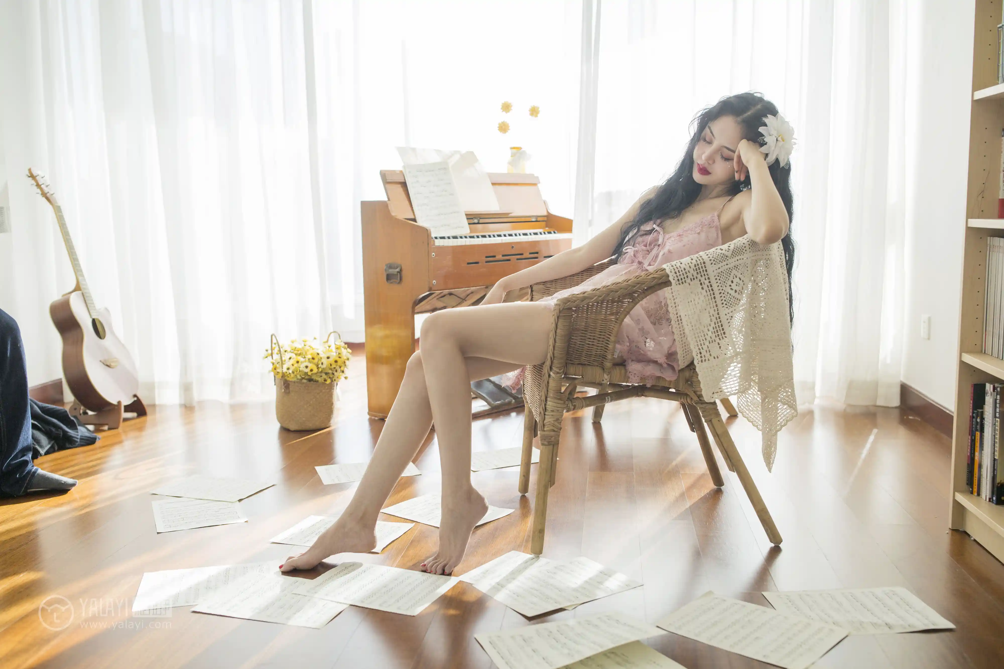 [YALAYI雅拉伊] No.150 橘色的暖阳花 凉儿 [66P385M]-第8张