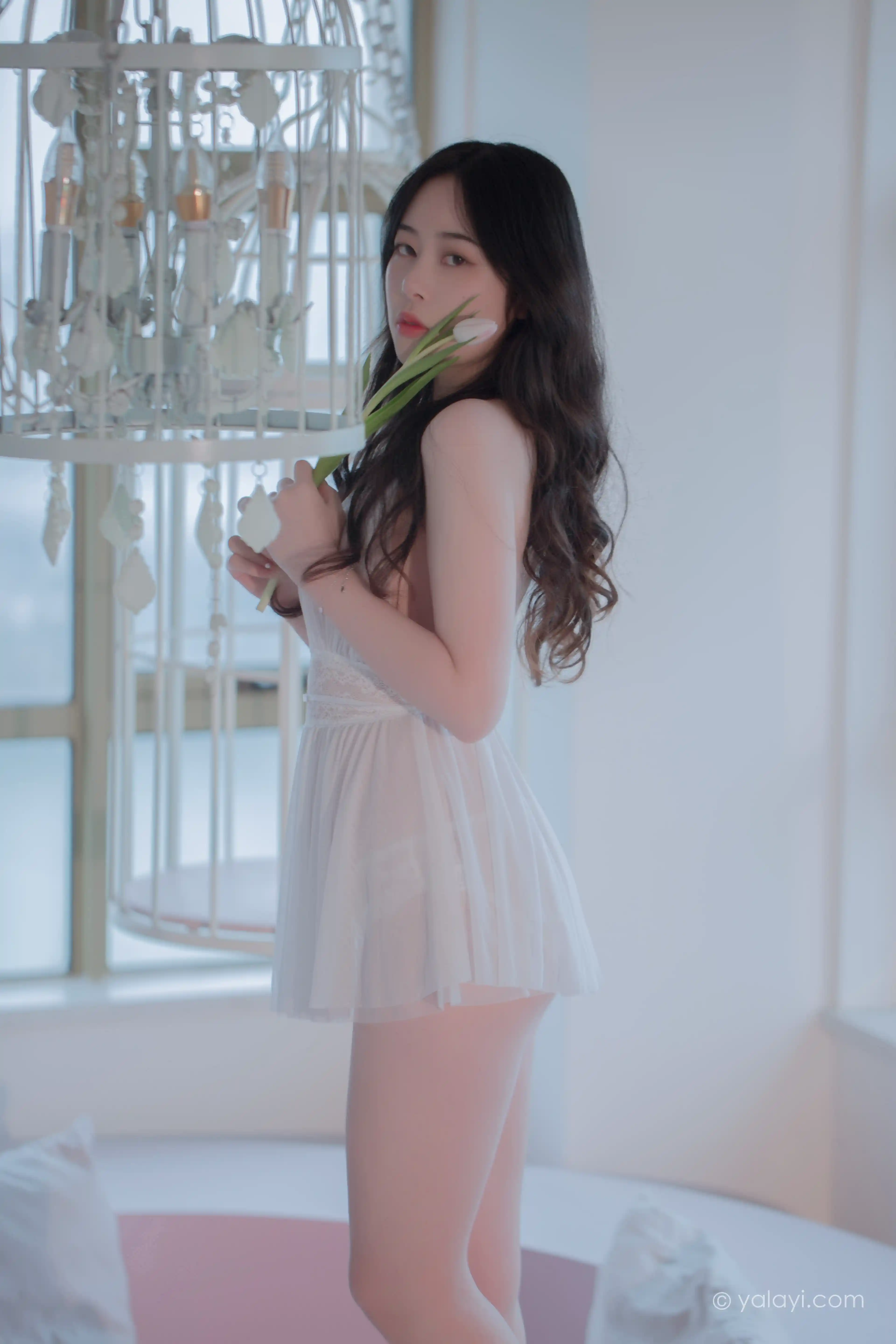 [YALAYI雅拉伊] 2021.02.22 NO.765 笼子里的鸟儿 璎珞[37+1P／169MB]-第6张