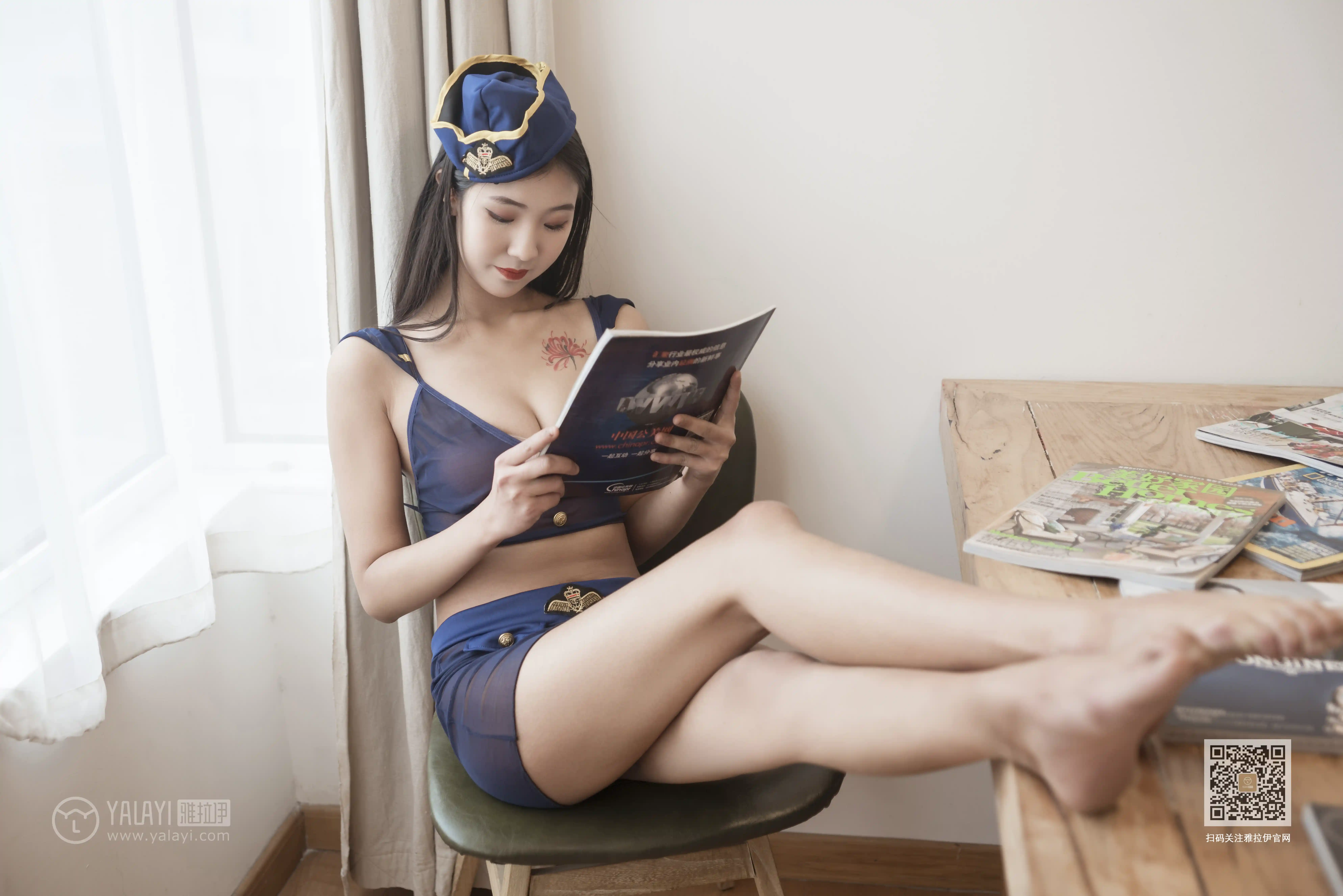 [YALAYI雅拉伊] 2020.01.10 Vol.516 空姐的另一面 诗诗 [42+1P652MB]-第6张