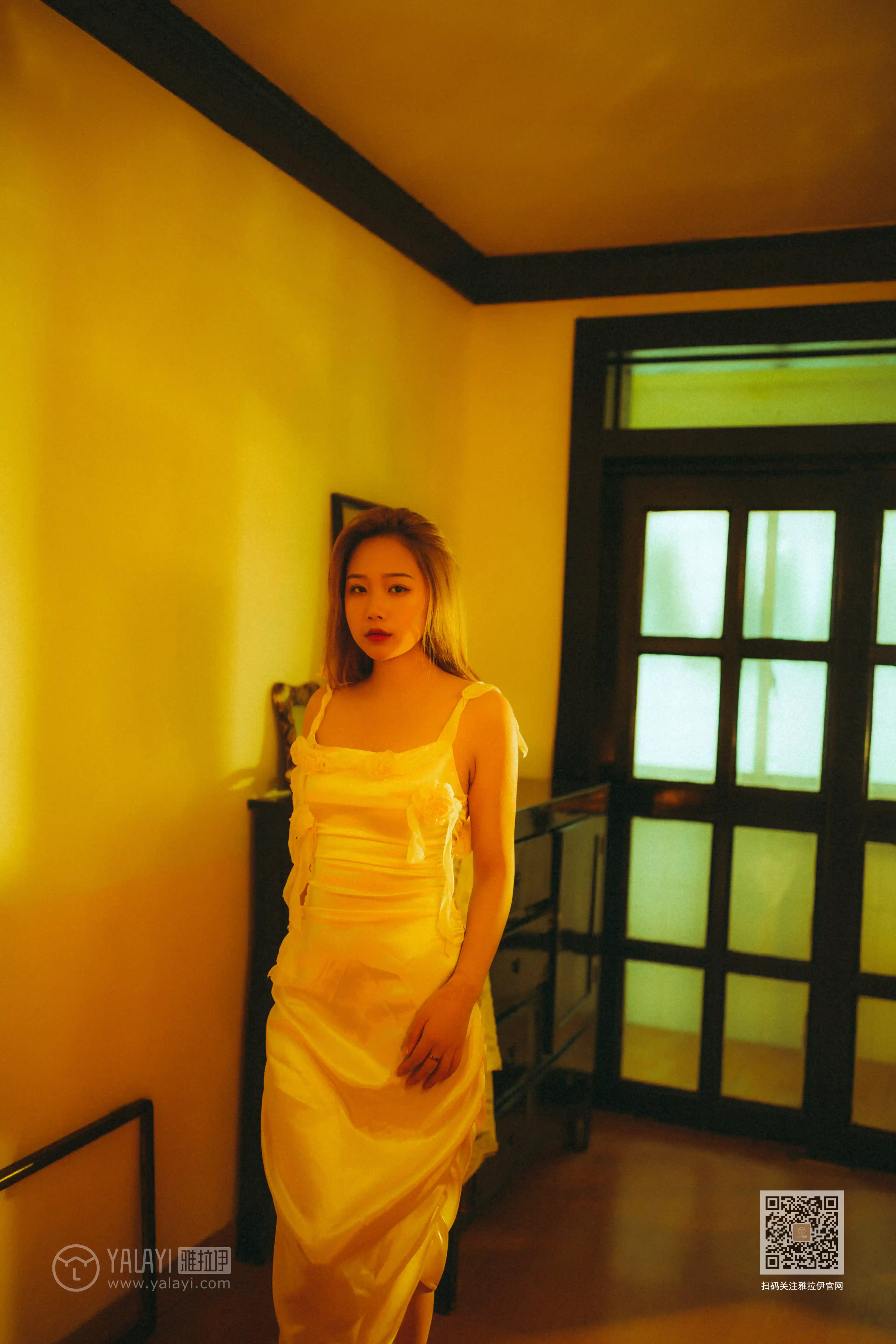 [YALAYI雅拉伊] 2020.04.23 Y614 岳璐璐《对着暮光呢喃》[56+1P]-第4张