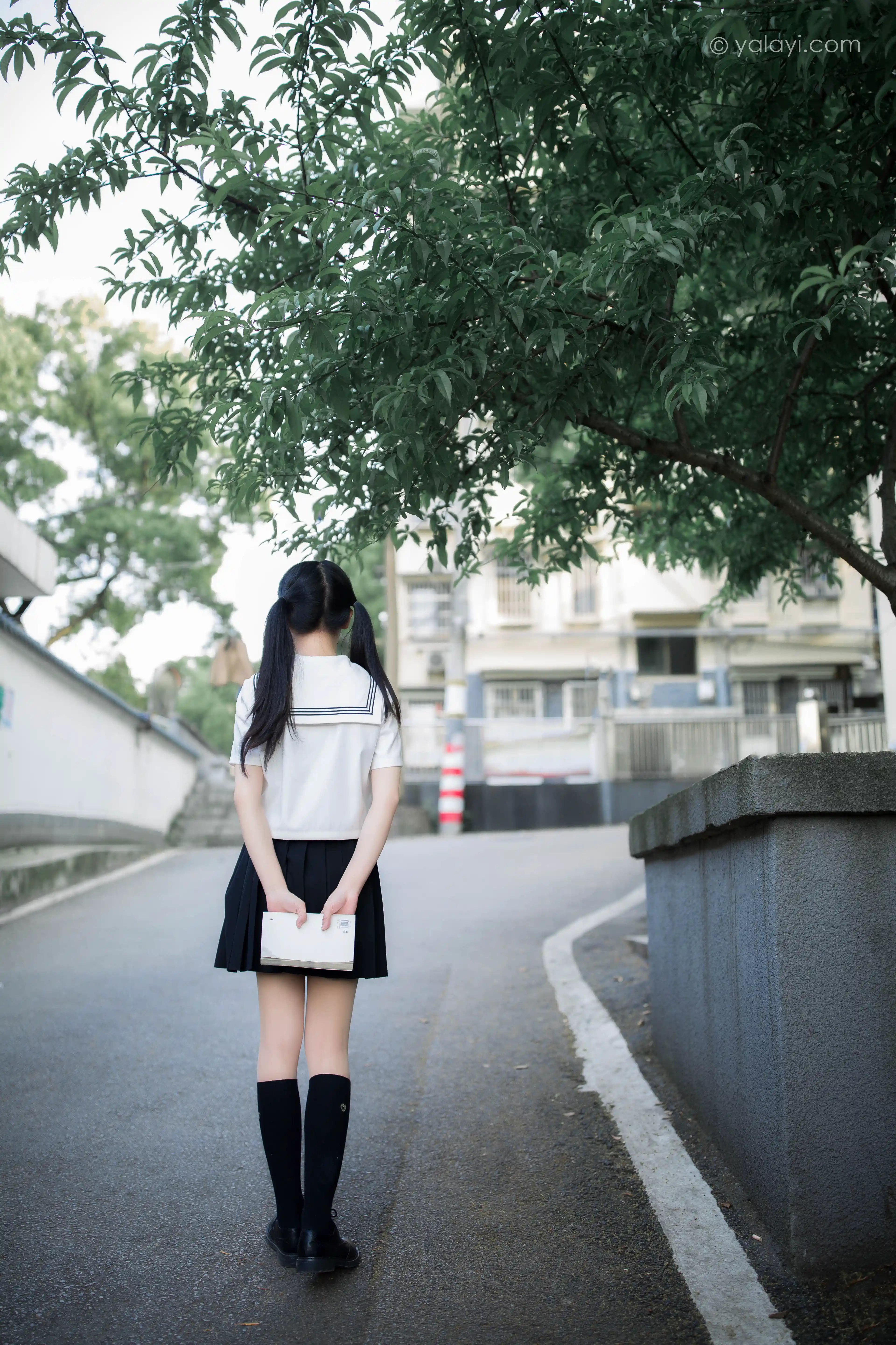 [YALAYI雅拉伊] 2020.07.20 NO.671 妙妙《放学一起走》[41P+1P360M]-第5张