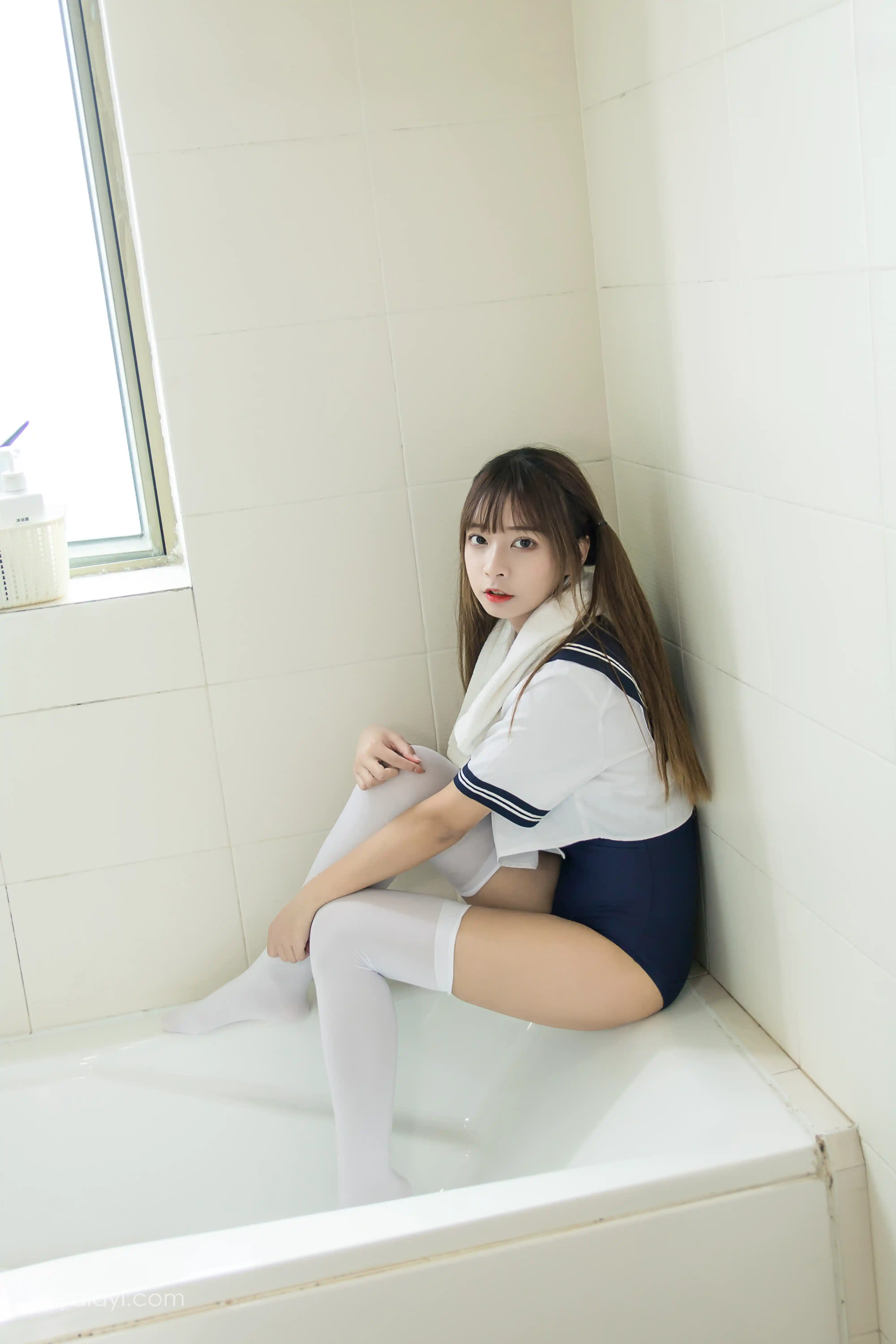 [YALAYI雅拉伊] 2020.08.01 Y681 阿禾《少女的夏天》[48P+1P387M]-第9张