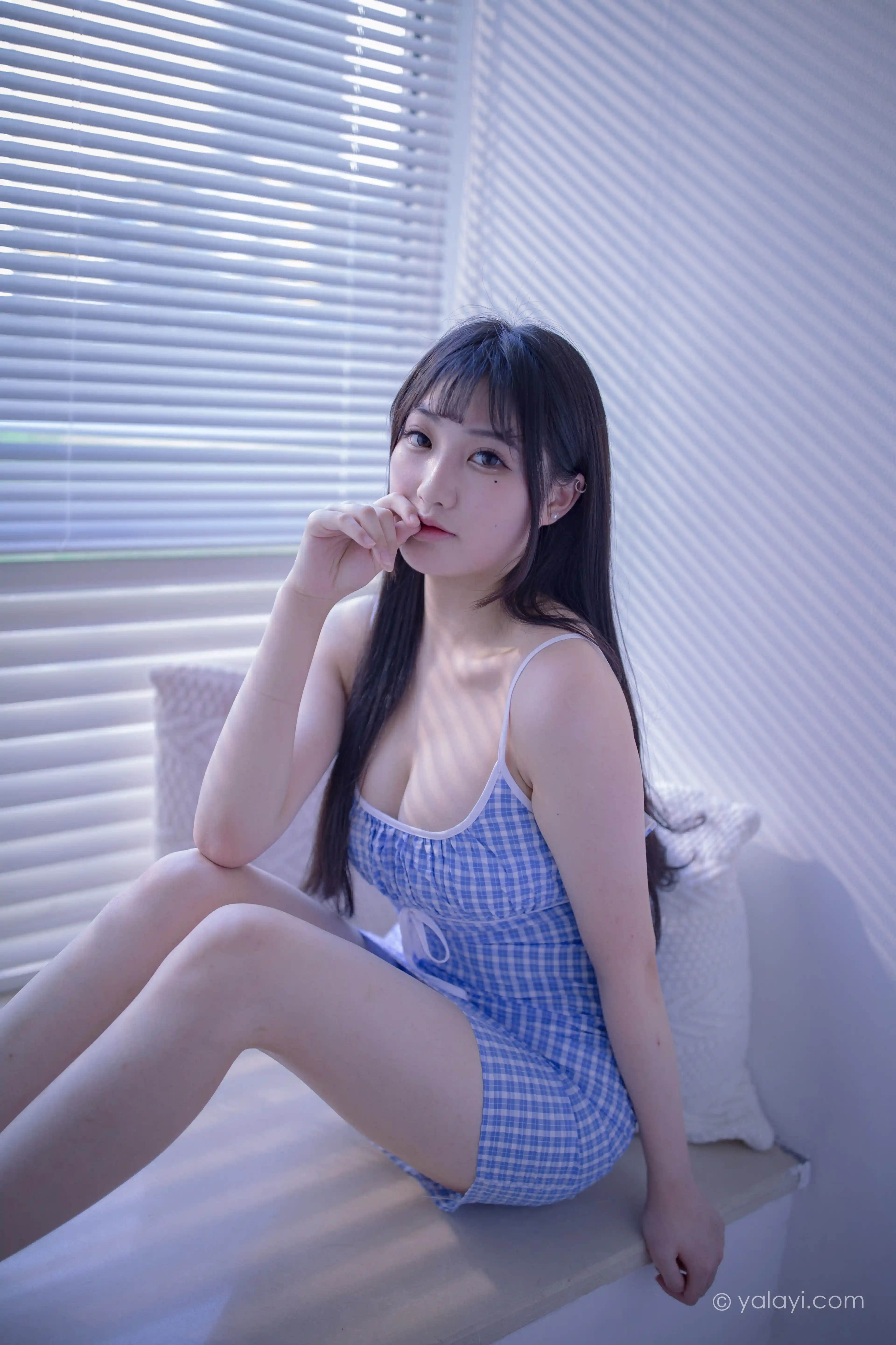 [YALAYI雅拉伊] 2020.08.11 NO.687 瓶儿《蓝》[59P+1P351M]-第3张