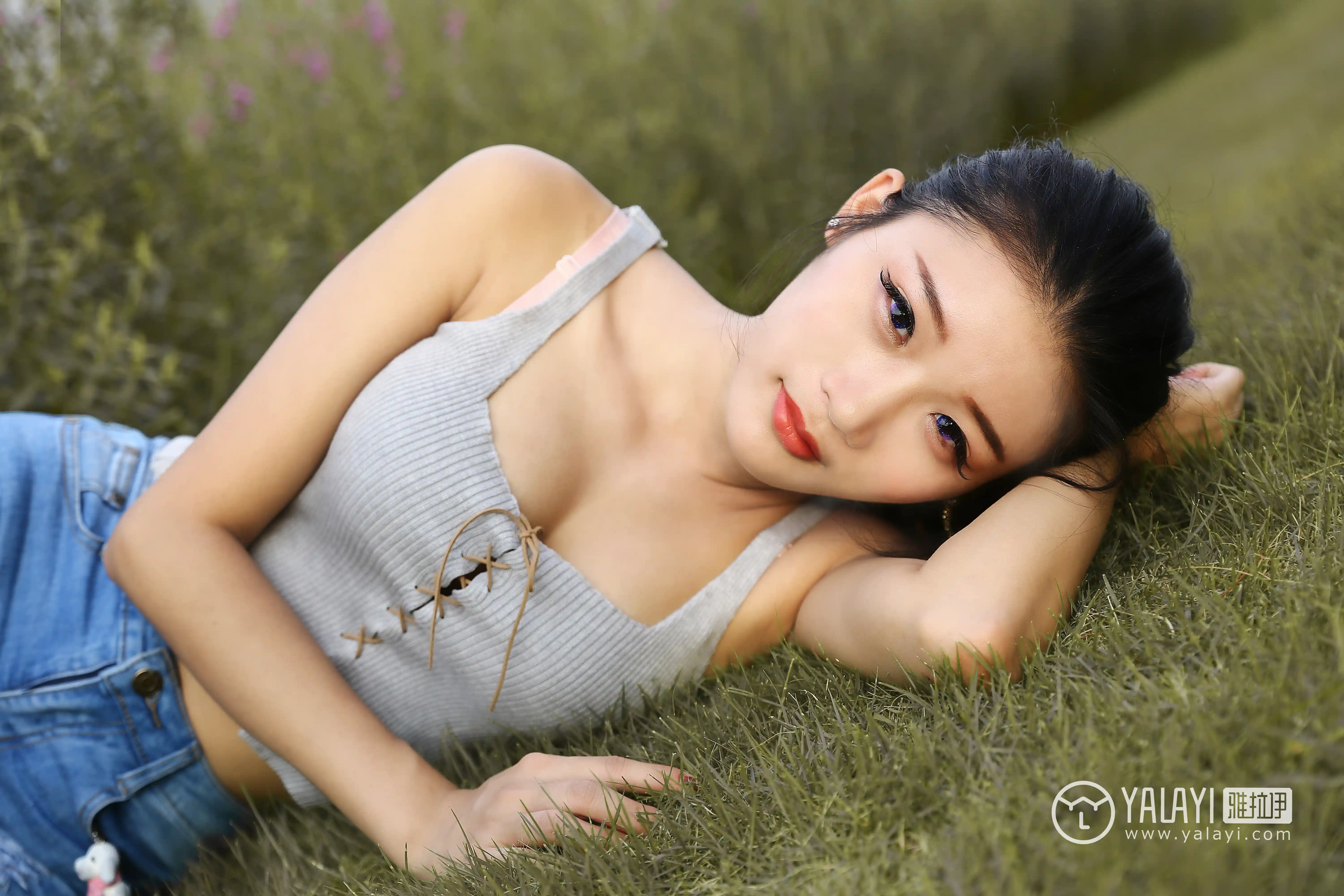 [YALAYI雅拉伊] No.026 花儿少女 兔洱 [40P488M]-第4张