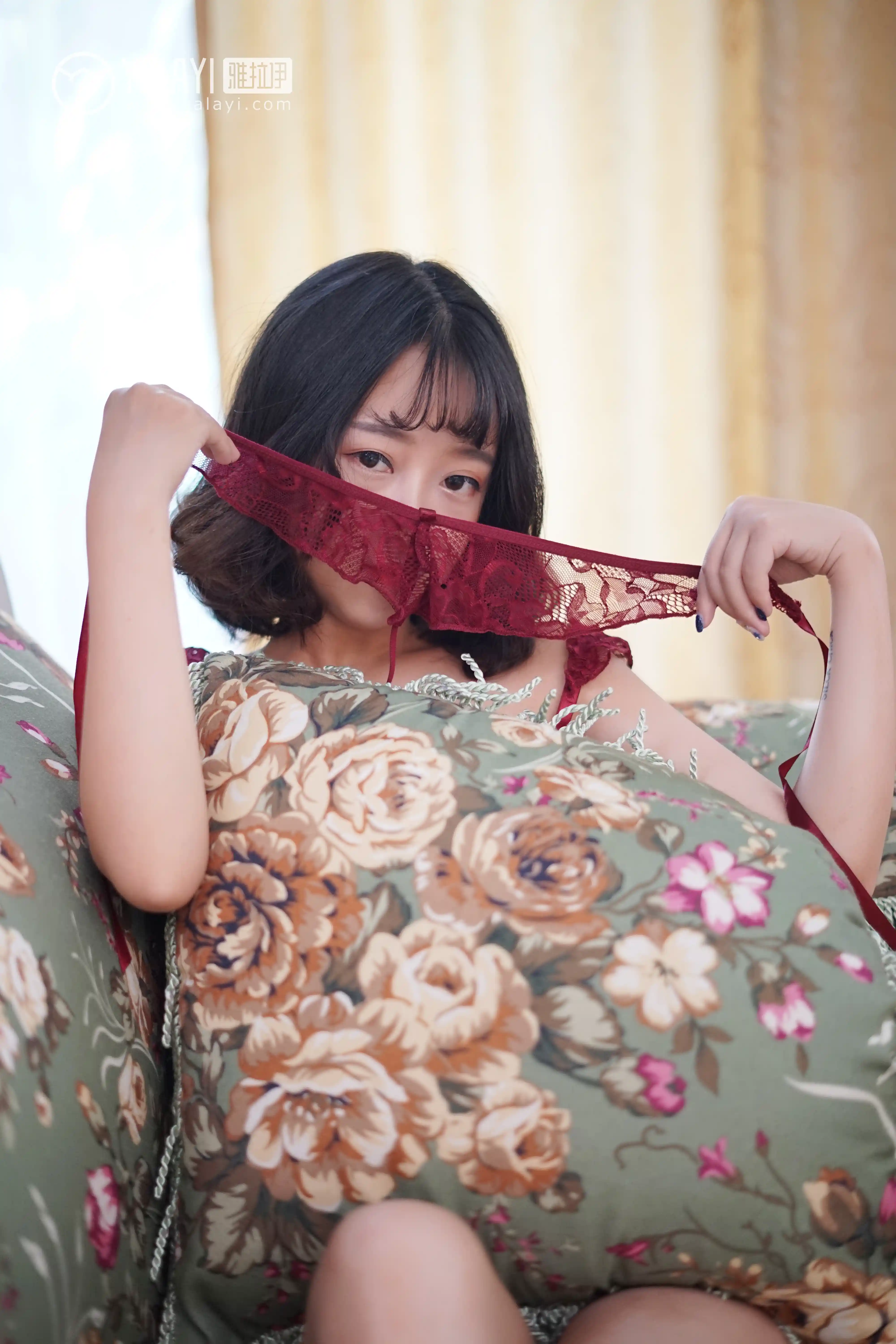 [YALAYI雅拉伊] No.025 醉在红酒杯里 王小淼 [42P368M]-第9张