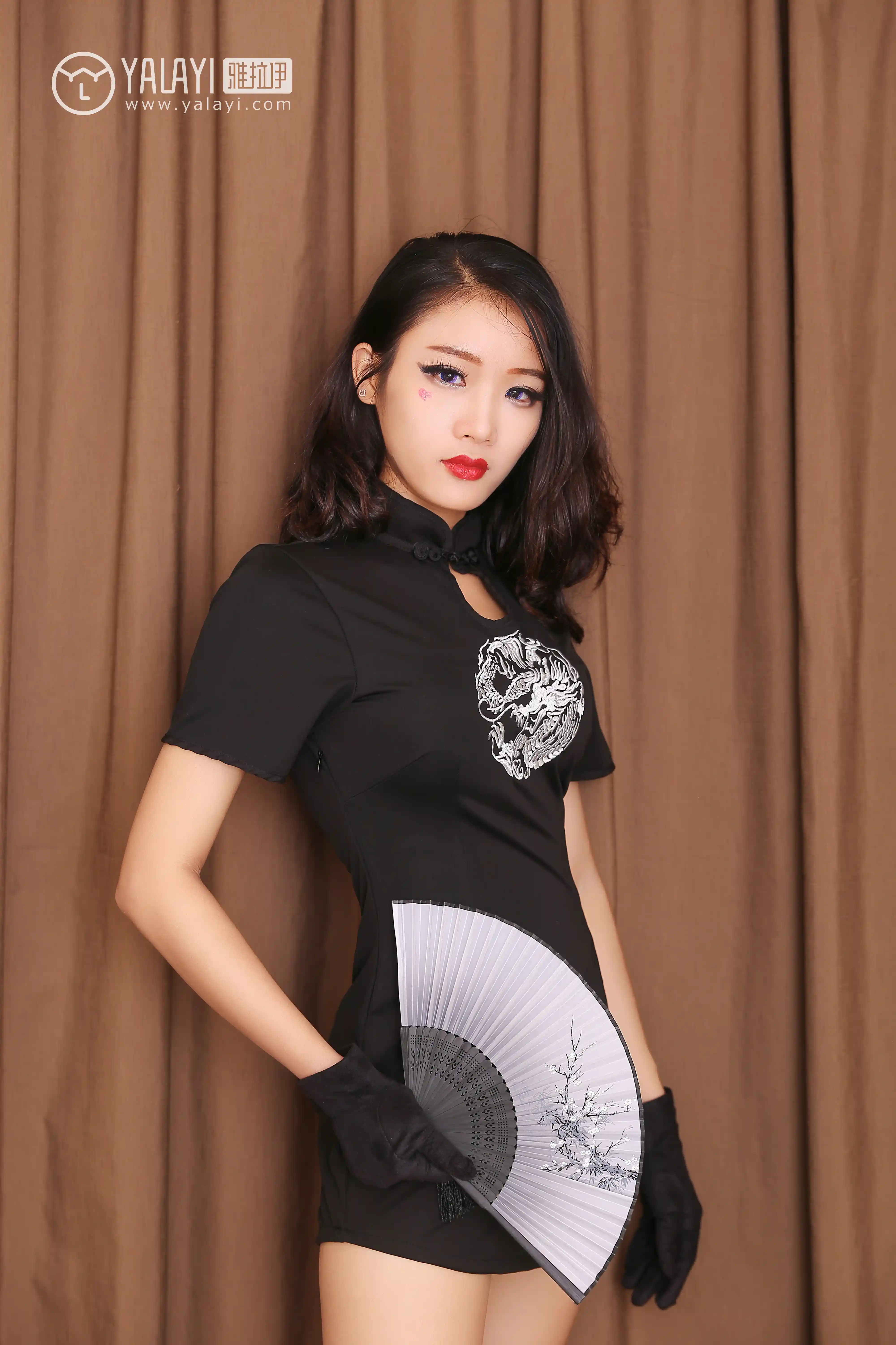 [YALAYI雅拉伊] No.028 禁欲系旗袍 兔洱 [41P429M]-第2张