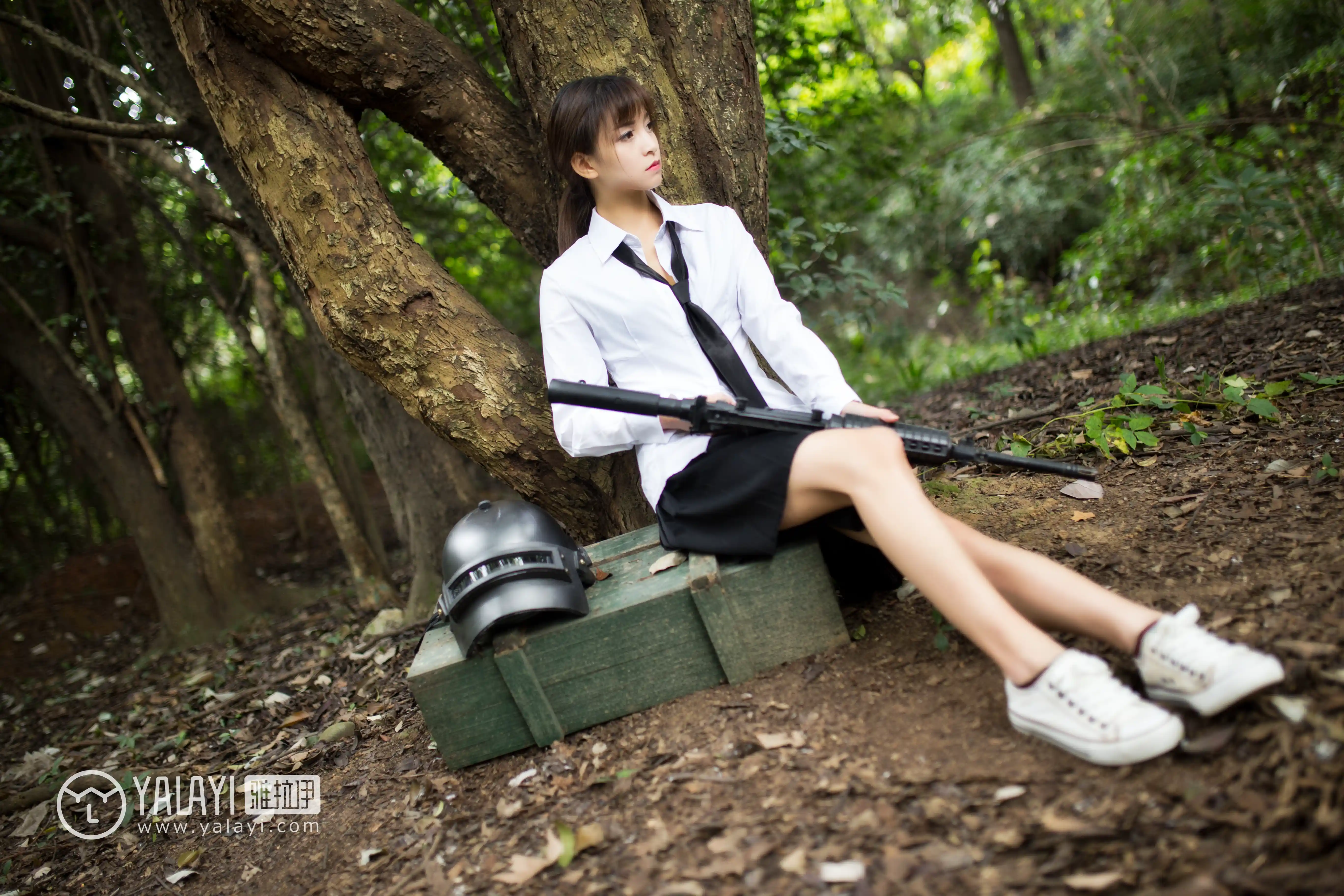 [YALAYI雅拉伊] No.054 吃鸡少女 蘑菇 [45P555M]-第3张