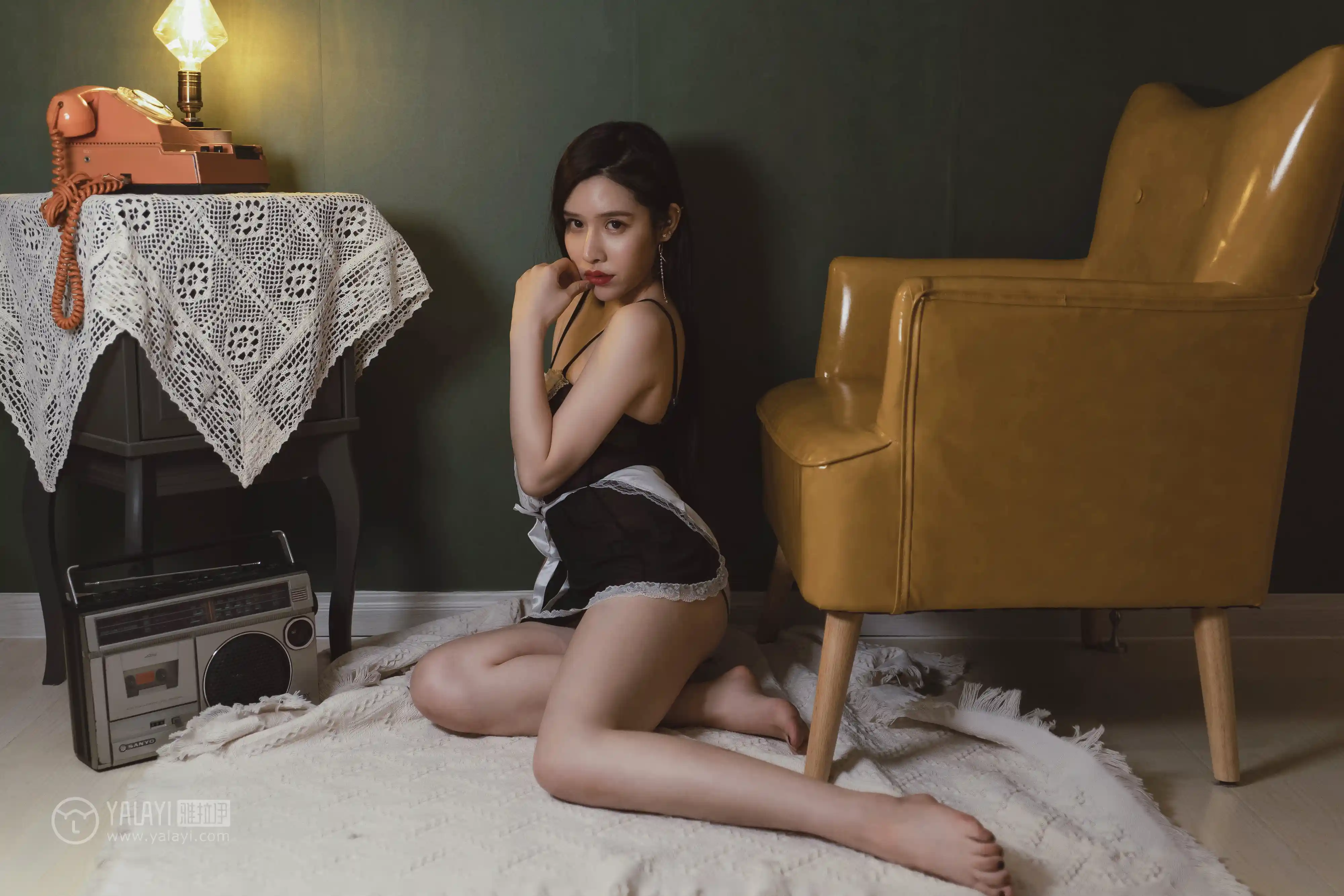 [YALAYI雅拉伊] No.143 黑咖啡 颖莹 [53P532M]-第8张
