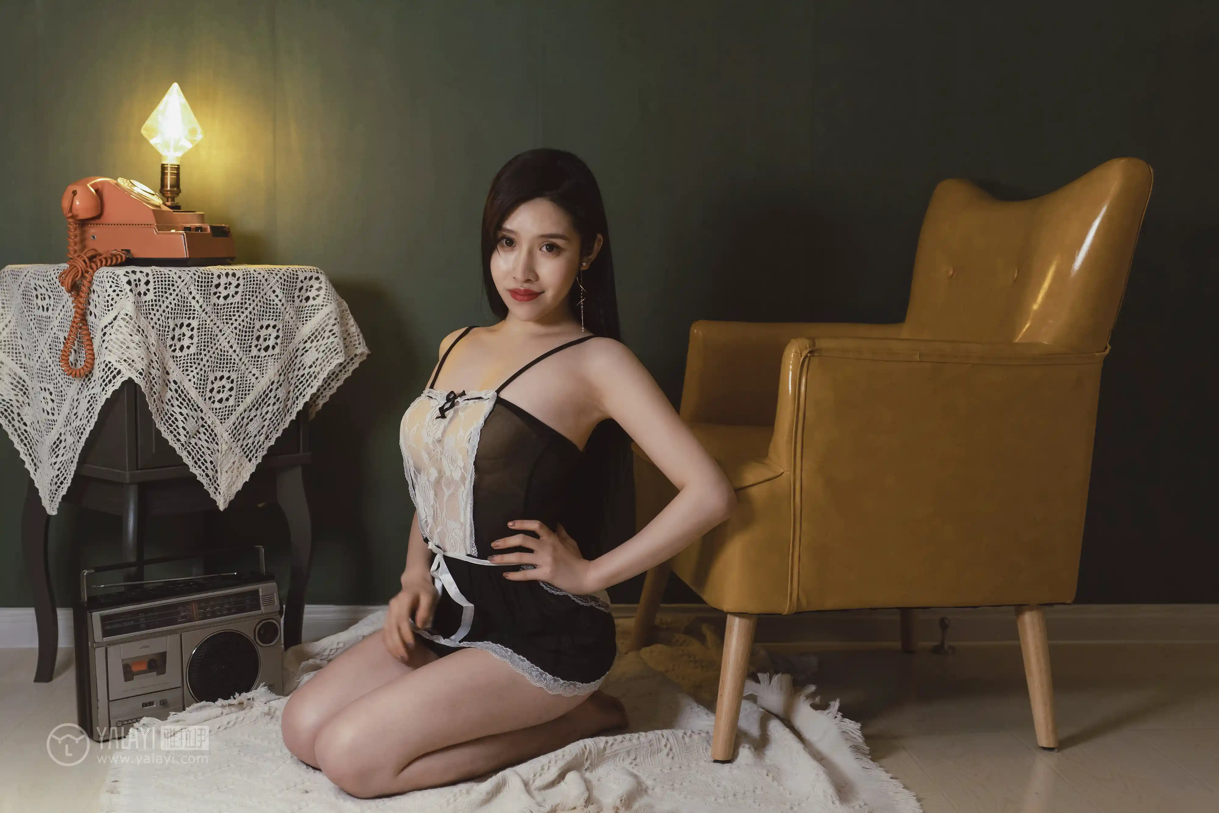 [YALAYI雅拉伊] No.143 黑咖啡 颖莹 [53P532M]-第2张