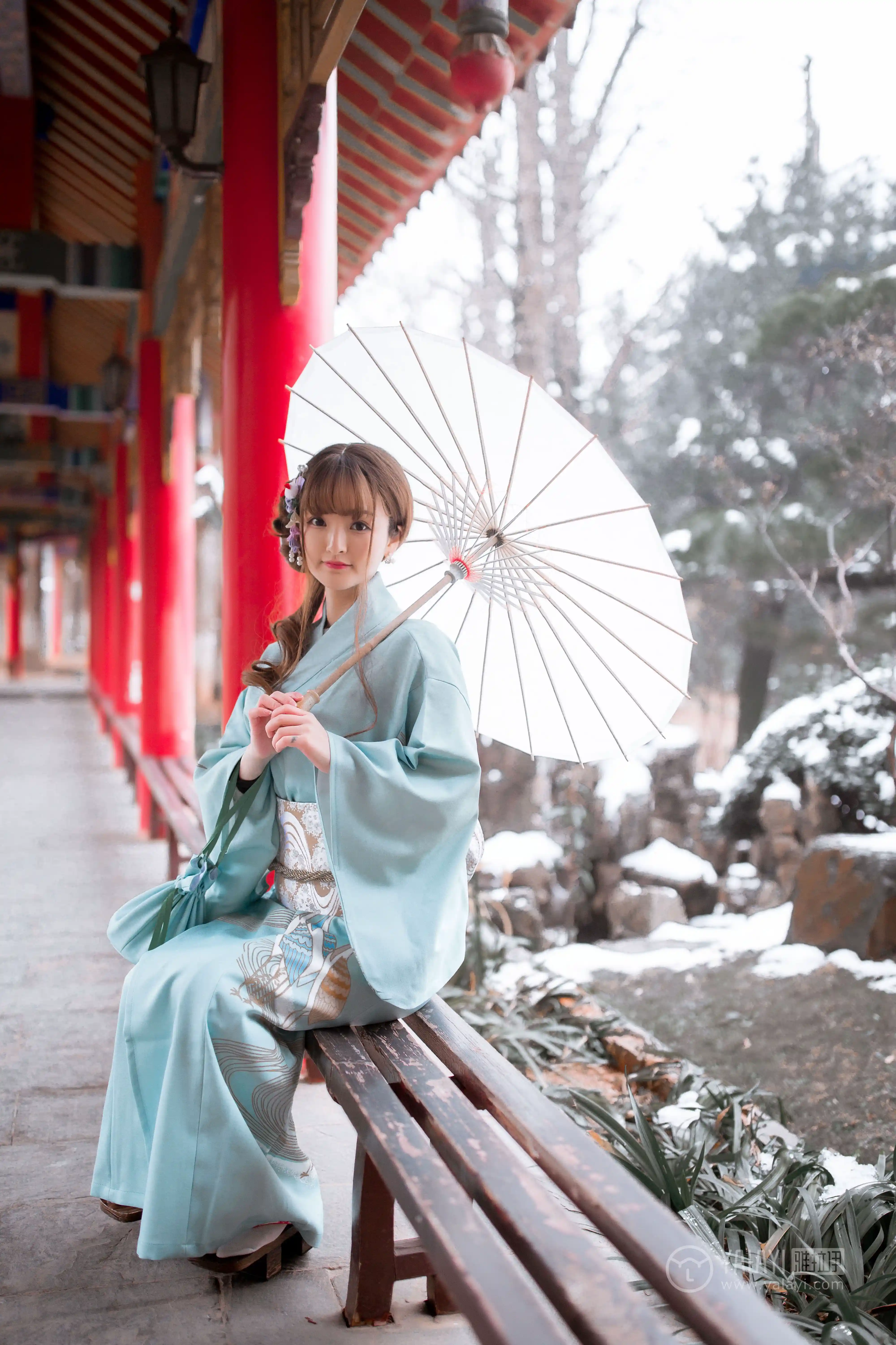 [YALAYI雅拉伊] No.192 赏雪 团团 [48P337M]-第6张