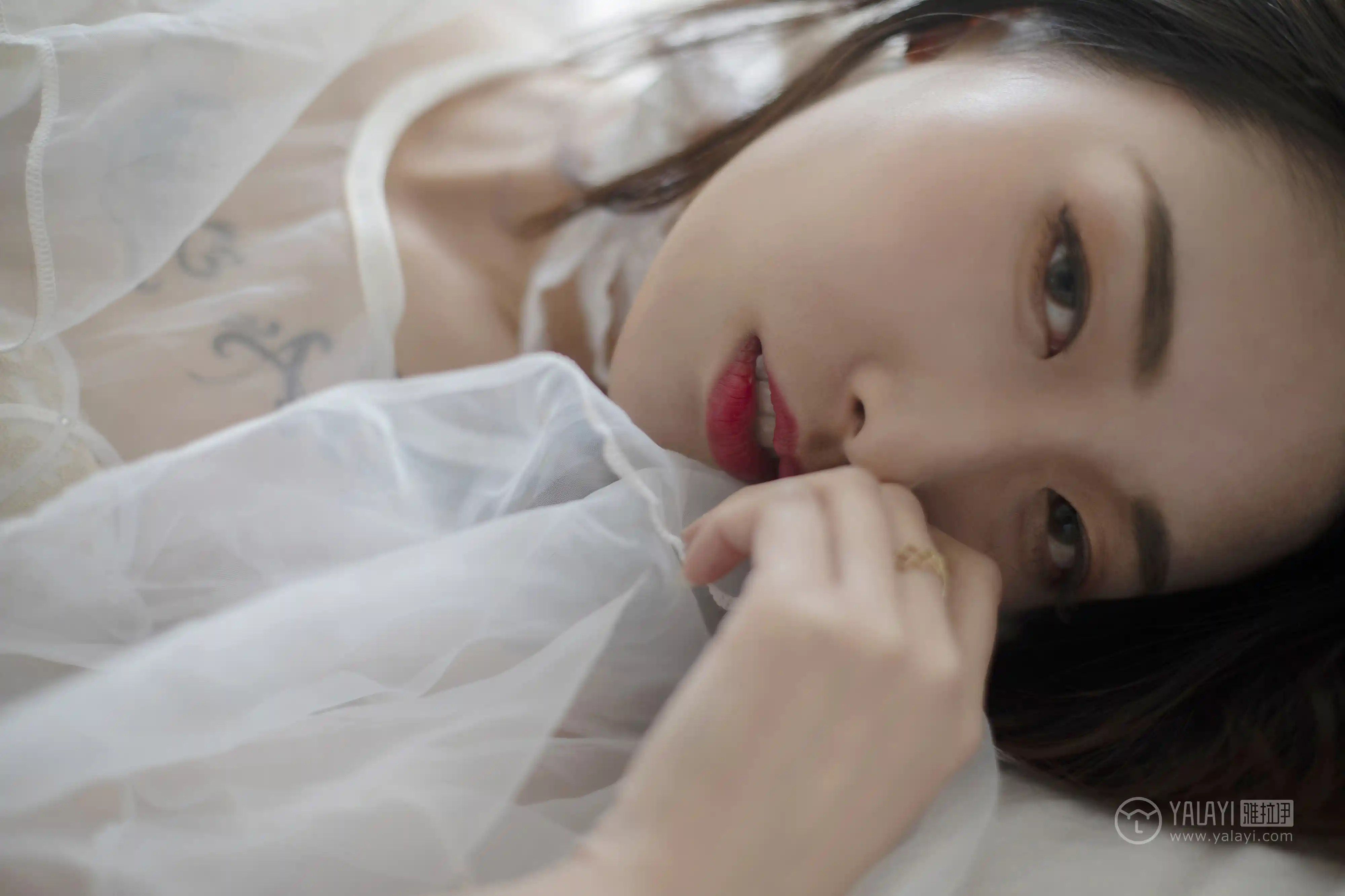 [YALAYI雅拉伊] No.188 蕾丝浅笑 佳佳 [46P382M]-第7张