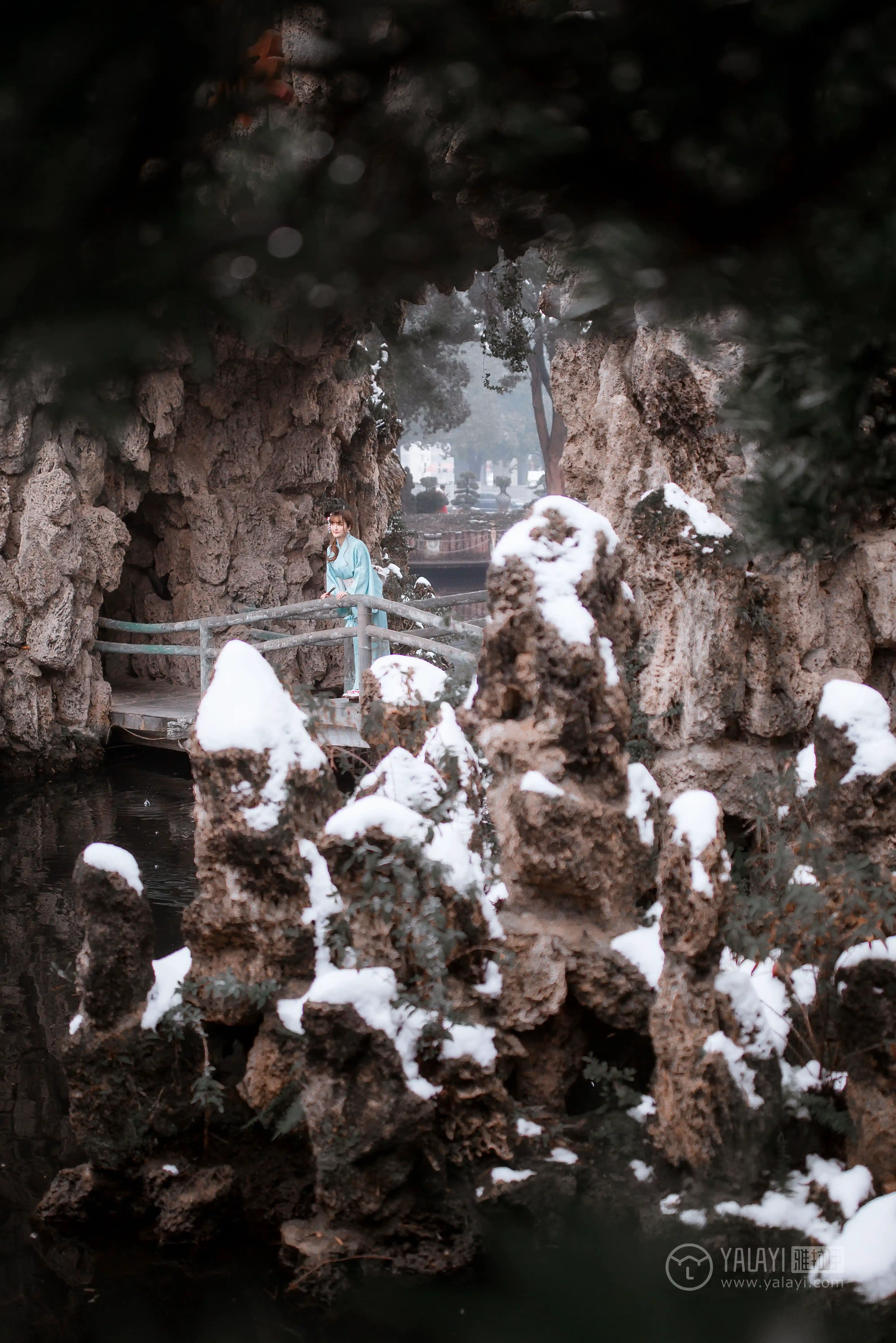 [YALAYI雅拉伊] No.192 赏雪 团团 [48P337M]-第4张