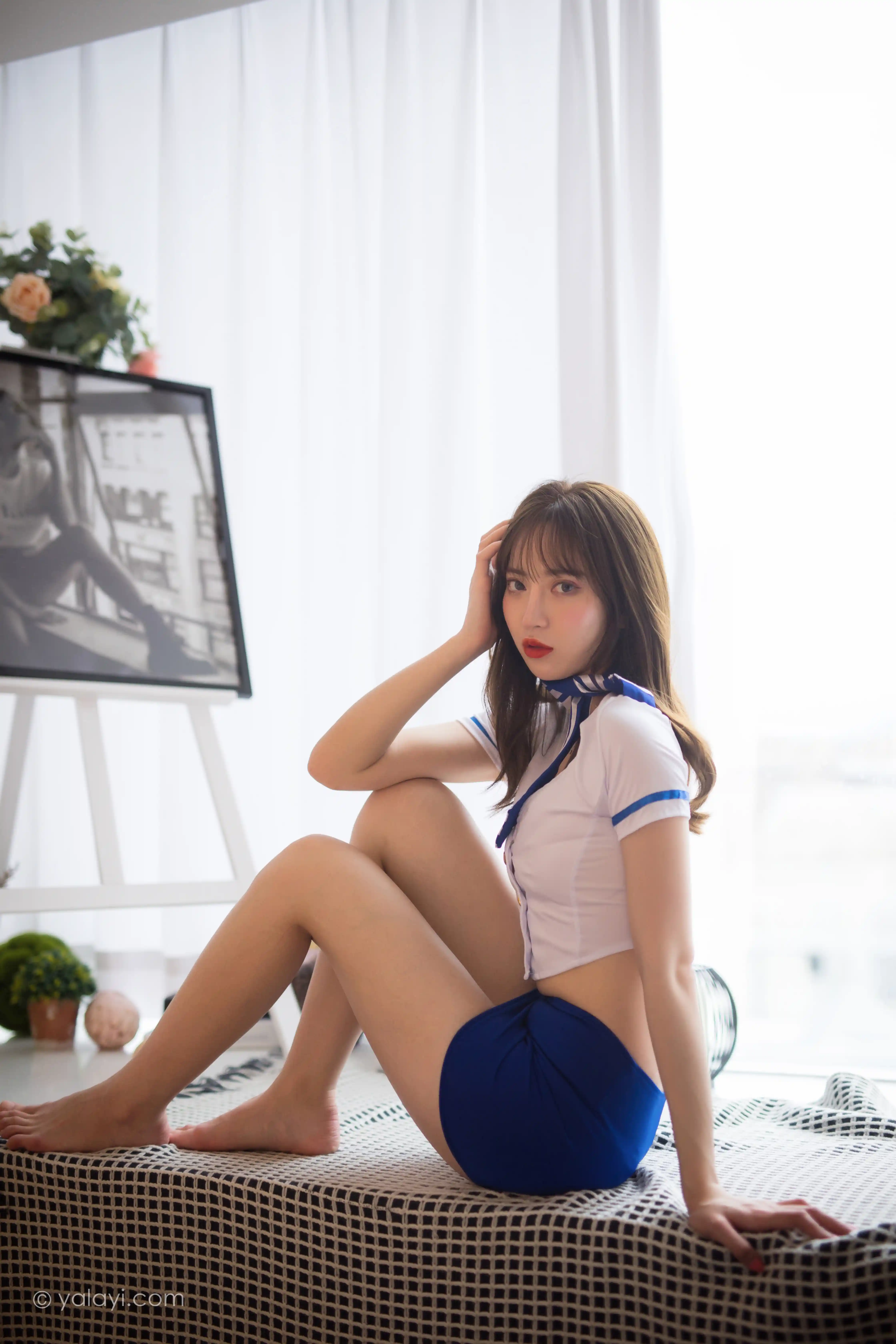 [YALAYI雅拉伊]2021.07.17 NO.819 空中玩家 妍妍[37+1P／432MB]-第10张